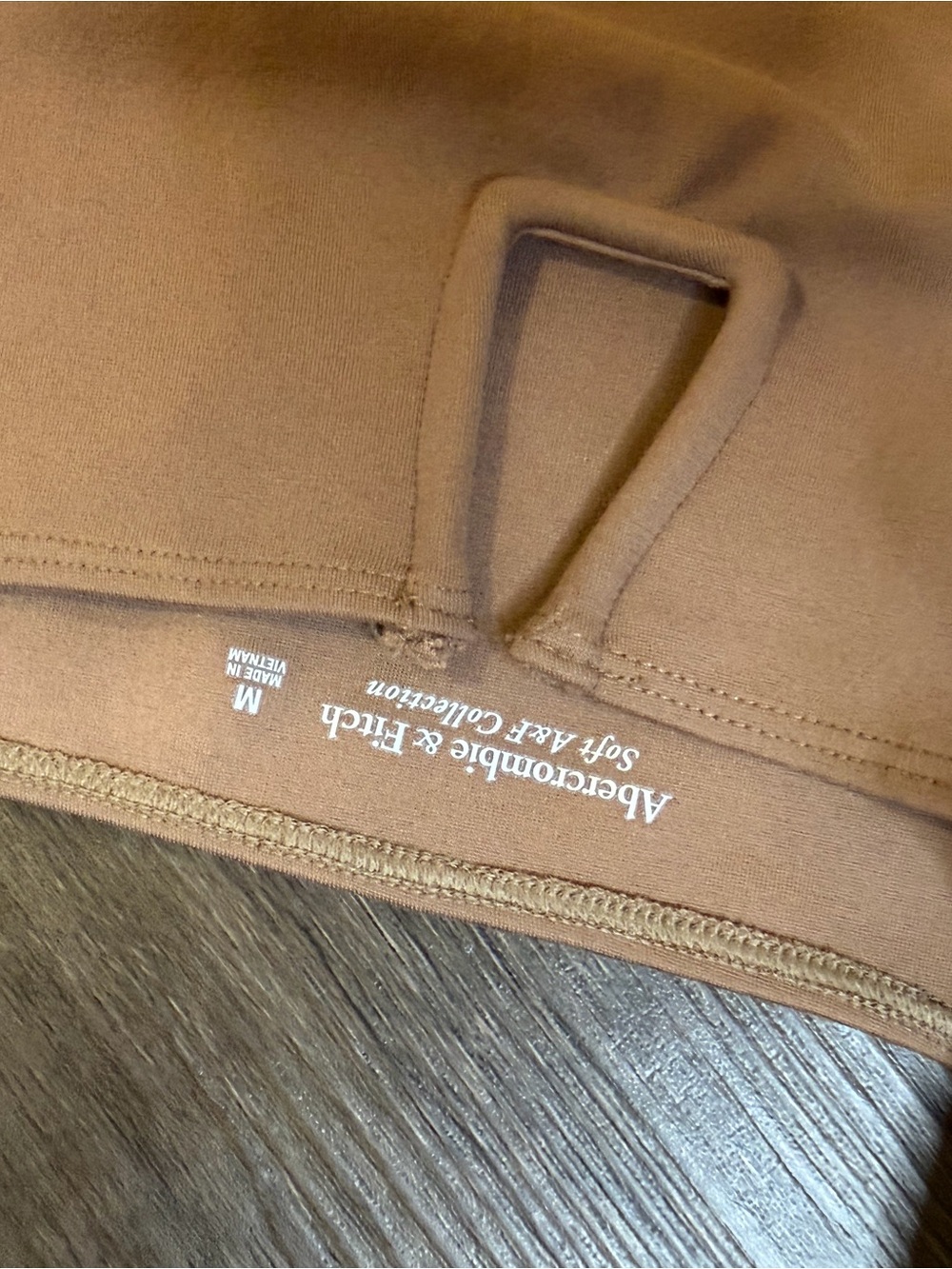 Abercrombie & Fitch Rust Brown Crop Tank